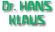 Dr. HANS KLAUS